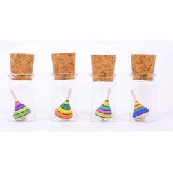 Harlekin mini im Glas - Handmade - Mader Kreiselmanufaktur