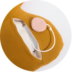 Coussin mousique personnage - Après la Pluie - Moulin Roty