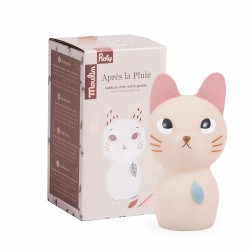 Nachtlicht Katze USB - Après la Pluie - Moulin Roty