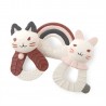 Assortiment de 12 anneaux caoutchouc naturel
