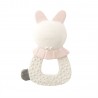 Anneaux caoutchouc naturel lapin