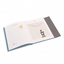 Geburtsbuch - Geburtsgeschenk französisch - Les Moustaches - Moulin Roty