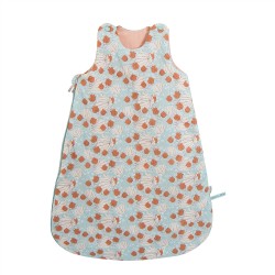 Gigoteuse fleurie bleue 70 cm