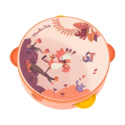 Tambourin corall Dans la Jungle - Instrument pour enfants - Moulin Roty