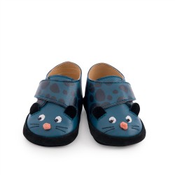Chaussons en cuir pour bébé - Moulin Roty