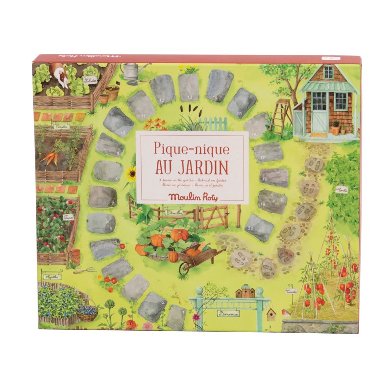 Brettspiel Garten ab 3 Jahren - Moulin Roty