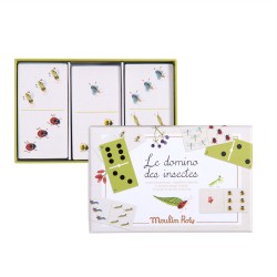 Domino Insekten Spiel ab 3 Jahren - Le Jardin - Moulin Roty