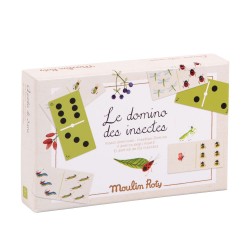 Domino Insekten Spiel ab 3 Jahren - Le Jardin - Moulin Roty