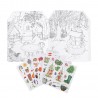 Malbuch mit Sticker - Le Jardin - Moulin Roty