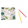 Boîte 24 crayons aquarellables - Le Jardin - Moulin Roty