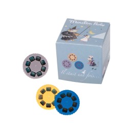 Boîtes de 3 disques pour lampe à histoires - Il était une fois - Moulin Roty