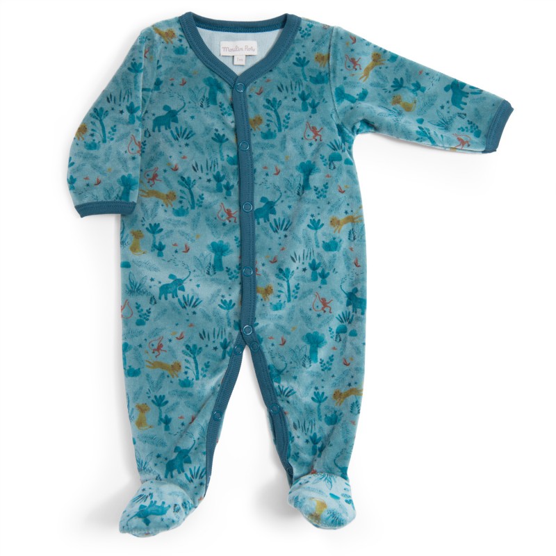 Pyjama 3m jersey bleu nuit