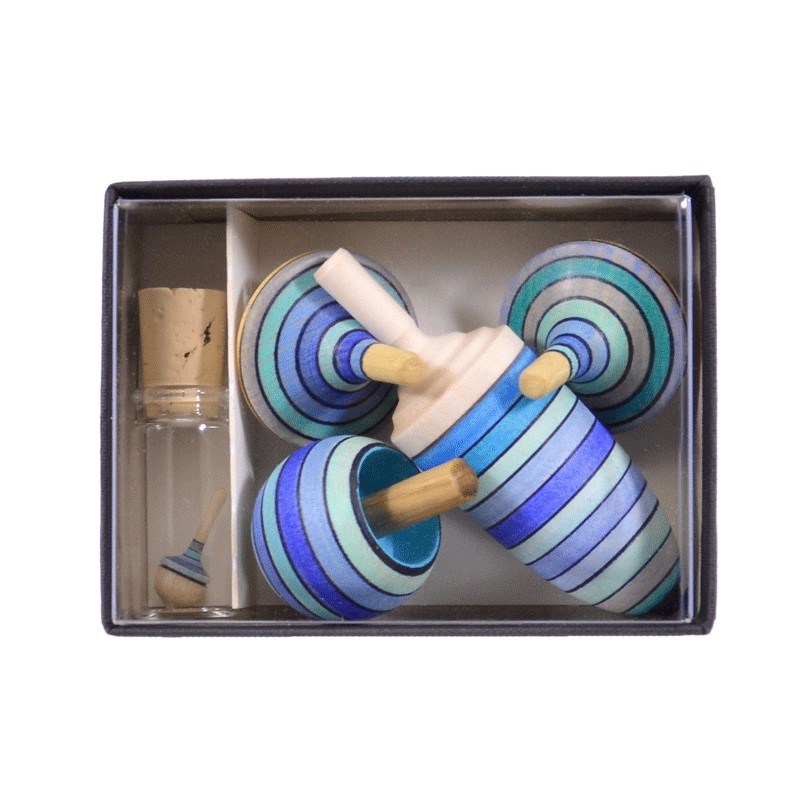 Set de toupies glace - Handmade - Mader Kreiselmanufaktur