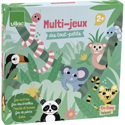 Boîte de jeux multiples Michelle Carlslund - Jeux de société - Vilac