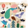 Puzzle valise animaux 3 x 16 pièces
