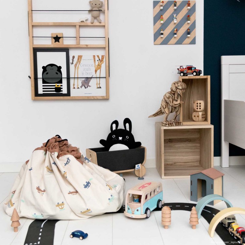 Spielmatte & Spielzeugtasche Big Cars - Play & Go