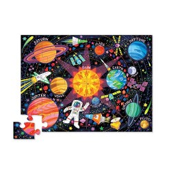 Shaped Puzzle Weltraumforscher - 36 Teile - Crocodile Creek