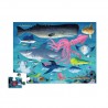 Shaped Puzzle Haifisch Riff - 36 Teile - Crocodile Creek
