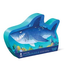 Shaped Puzzle Haifisch Riff - 36 Teile - Crocodile Creek