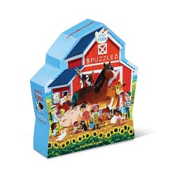 48 pcs Day at the Ferme Puzzle - 48 piéces - Crocodile Creek