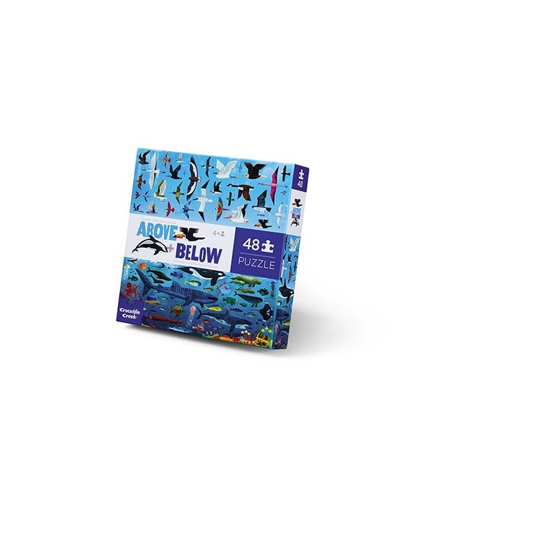 Oben & Unten Puzzle Meer und Himmel 48 tlg. - Crocodile Creek