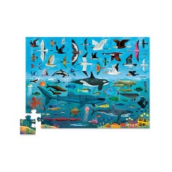 48 pcs Dessus & Dessous Puzzle Mer et ciel - Crocodile Creek