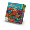 Folienpuzzle Glitzernde Dinosaurier - 60 teilig - Crocodile Creek