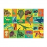 500 pc Boxed 2 in 1 Family Puzzle Prehistoric Giants