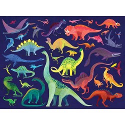 500 pc Boxed Puzzle Dinosaurs
