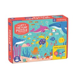 Lift-the-flap Puzzle Ocean Party - Ozean Tiere - Mudpuppy