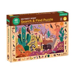 Search & Find Puzzle Desert animals - Cherche et trouve puzzle désert - Mudpuppy