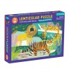 75 pcs Lenticula Puzzle Cats Big and Small - Puzzle Tigre, lion & Cie - Mudpuppy
