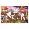 75 pcs Lenticula Puzzle Dinosaur - Dino Puzzle 75 Teile  - Mudpuppy