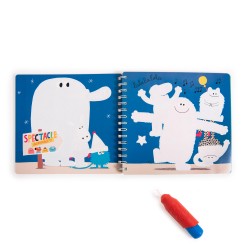 Livre de coloriage magique pour les enfants à partir de 18 mois - Les Schmouks - Moulin Roty