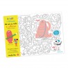 40 sets de table à colorier pour enfants - Les Schmouks - Moulin Roty