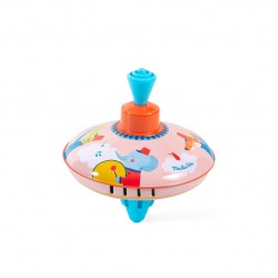 Petite toupie vintage en métal - Moulin Roty