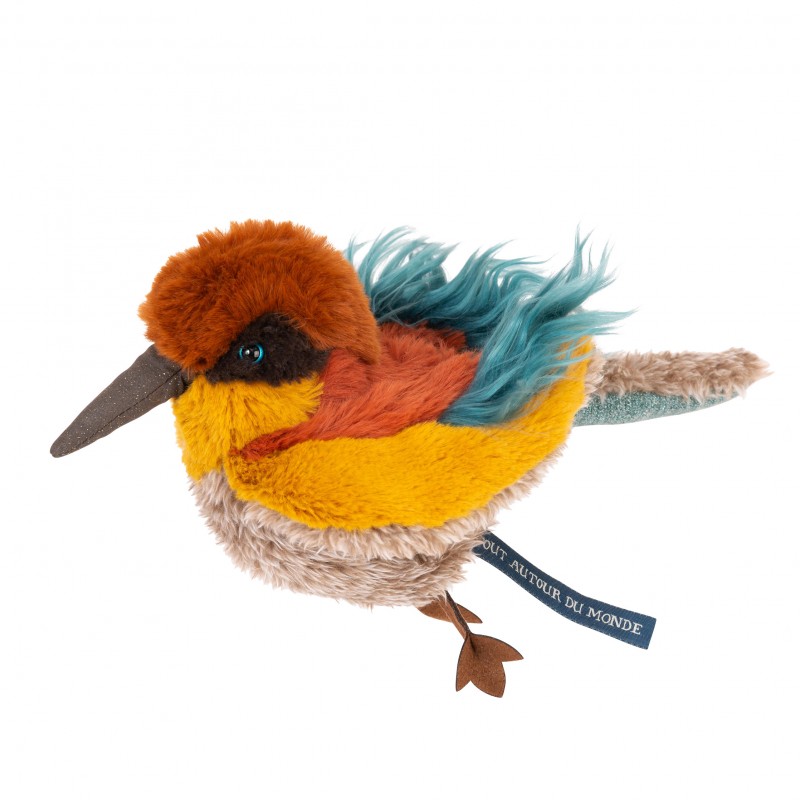 Bienenfresser Vogel aus Plüsch - Tout autour du monde - Moulin Roty Bienenfresser Vogel aus Plüsch - Tout autour du monde - Moulin Roty
