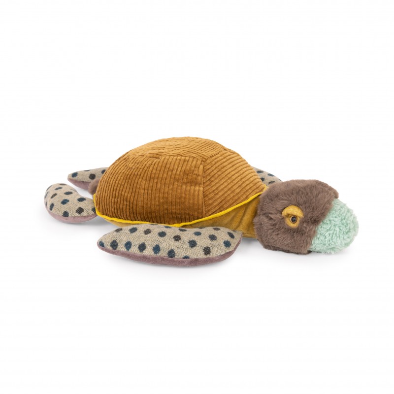 Schildkröte klein - aus Plüsch - Tout autour du monde - Moulin Roty Schildkröte klein - aus Plüsch - Tout autour du monde - Moulin Roty