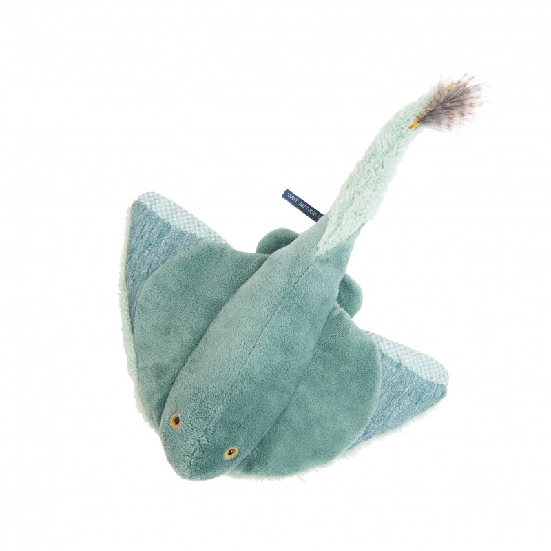 Petite raie en peluche - Tout autour du monde - Moulin Roty Petite raie en peluche - Tout autour du monde - Moulin Roty