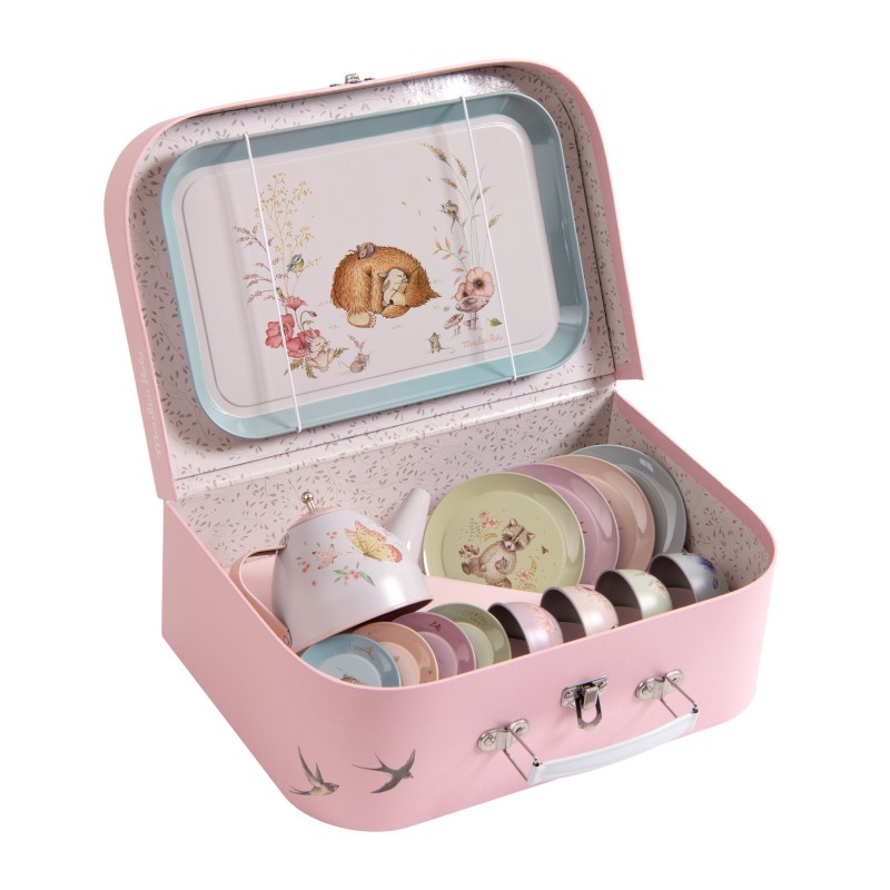 Valise dinette à the - Les Rosalies - Moulin Roty