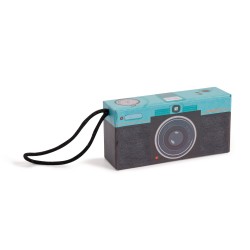 Spionage Photoapparat blau 