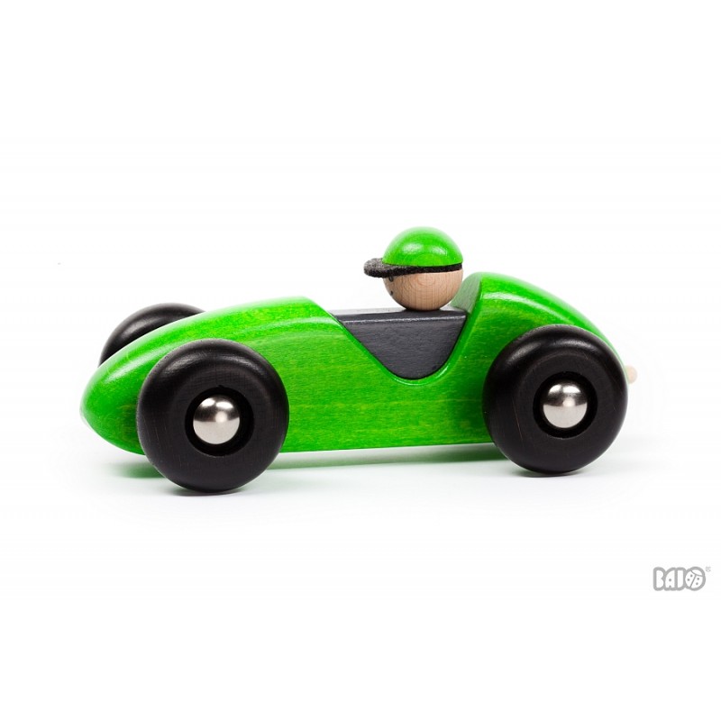 Voiture LR en bois vert - Bajo Voiture LR en bois vert - Bajo