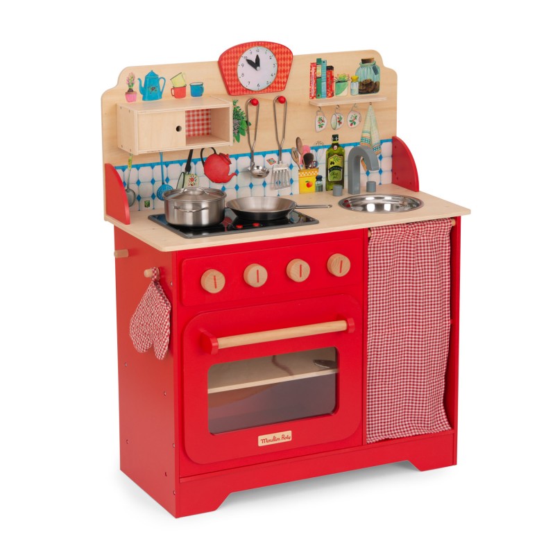 Cuisinière en bois - La grande Famille - Moulin Roty