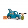 Voiture week-end avec le chien julius - La grande Famille - Moulin Roty
