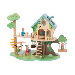 Cabane dans les arbres - Maison de poupées - La grande Famille - Moulin Roty