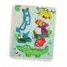 Puzzle sensoriel de 5 pièces pour les enfants à partir de 1 an - Moulin Roty