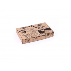 Puzzle baleine poissons en bois - Bajo