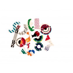 Le puzzle Abstract Art Kandinsky en bois à partir de 3 ans - Bajo