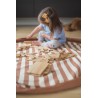 Tapis de jeu & sac à jouets stripes brown - Play&Go