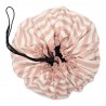 Spielmatte & Spielzeugtasche stripes pink - Play&Go